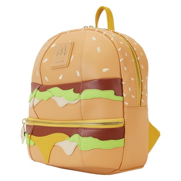 McDonald's Big Mac Figural Mini Backpack - Picture 2 of 7